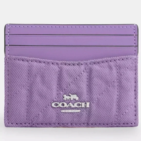 πππ COACH Slim Id Card Case πππ NWT πππ - Picture 14 of 16